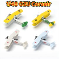 1/48 Chinese Lenin Biplane Fighter Pirate Ship Based Aircraft No Glue Plastic Assembly Model