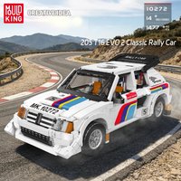 1477PCS 205 T16 EVO 2 Classic Rally Car Building Block Legendary Racing Car Module Desk Decor Assembly Toy Gift Mould King 10272