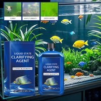 1-5PCS 100ml Aquarium Gravel Cleaner Aquarium Cleaning Solution 100 Ml Safe Cleaning Solution Water Clarifier For Aquarium