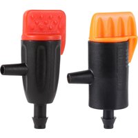 10Pcs Micro Drip Irrigation System Tool Adjustable Dripper Pressure Compensated Dripper Garden Plants watering system