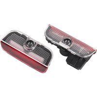 LED Car Interior Door Welcome Warning Light For VW Arteon CC EOS Golf 5 6 7 Jetta MK5 MK6 MK7 Touareg 7P Passat B6 B7 B8 B9 TROC