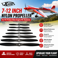 XAERO 7-12 Inch PC Nylon Propeller for 91-9 Class Glow Engine RC Airplanes Durable RC Aircraft Accessory