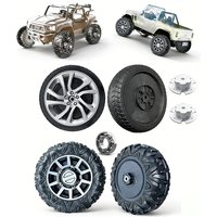 1PCS 33cm/13'' and 26cm/10'' Tire for Children's Electric Toys, Ride On Toys Car Wheels, 1.2CM/0.47in Aperture