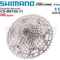 AliExpress Shimano SHIMANO DEORE Cassette Sprocket CS-M5100-11 51T 11 Speed - HYPERGLIDE for MTB bike Original Parts