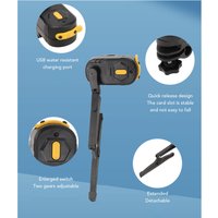 Motorcycle Windscreen Wiper Motorcycle Helmet Wiper Easy To Operate 2 Speed Adjustable Water Resistant for Electric Bike