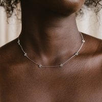 New Daisy Necklace Niche Design Simple Small Flower Fashion Jewelry Versatile Daily Clavicle Accessories