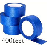 100 Feet * 1in Blue Painters Tape 1 inch Wide, Bulk Original Blue Masking Tape