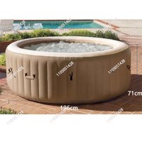 Jacuzzi Portable 4-6 People Swimming Pool Bathtub Filled Swimming Pool Inflatable Bathtub