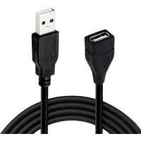 USB 2.0 Cable Extension Cord Cable Wire Data Transmission Line Durable Data Extension Cable For Display Projector 0.6m/1m/1.5m