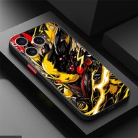 Funda Back Phone Cover Case for iPhone 17 Pro Max 15 13 Mini 11 17e 7 8 SE 12 14 XS XR 16 Plus Air Retro Anime Pokemon