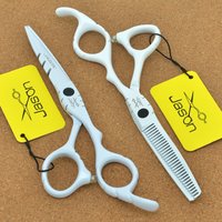 Jason 5,5/6 Zoll Professionelle Haarschere Salon Haarschnitt Schneideschere Japan Stahl Friseur Friseur Effilierschere A0066D