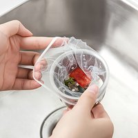 100/200PCS Disposable Kitchen Sink Filters Sewer Drain Anti-Blocking Garbage Bag Pool Leak Mesh Bag Mesh Strainer Sink Garbage