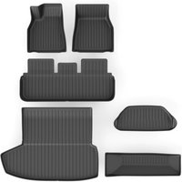 For 2023-2025 Model S TPE Injection Molded Car Floor Mats 6PCS All Weather Waterproof Anti-Slip Custom Fit