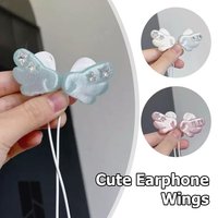 Hot Girl Stereo Star Wings Headphone Decoration Atmosphere Item Photography Prop Super on Camera Cute Cartoon Anime Hanging Gift