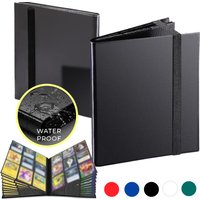 Trading Card Binder 9 Pocket Hold 360 Cards Binder Side-Loading Album Durable & Acid-Free Storage for Game Sports TCG Collection