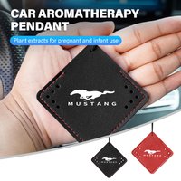 For Mustang Car Logo Aromatherapy Pendant Lasting Freshness Air Freshener Accessories Universal Big Size Shelby GT