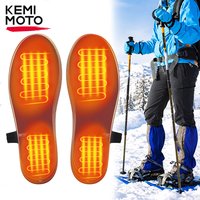 Beheizte Einlegesohlen, elektrische Fußwärmer, intelligente Heizung mit 2 Stück 5000 mAh Akku, wiederaufladbare EVA-Einlegesohle mit einstellbarer Wärme für Winter-Outdoor-Aktivitäten, Skifahren,