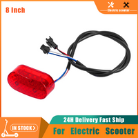 Rear Tail Light Lamp LED Tail Stoplight Brake Bird 8 Inch Electric Scooter Safety Light For Electric Scooter Accessories