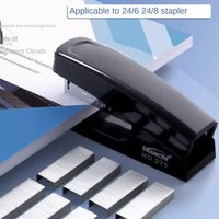 Stapling Tools Labor-Saving Stapler Hand Tools Metal Paper Stapling Machine Grey/Black Portable Staplers for Desk