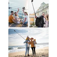aMagisn Invisible Carbon Fiber Selfie Stick for Insta360 X4 X3 Gopro Hero 13 12 11 10 DJI OSMO 5 4 Lightweight Selfie Stick