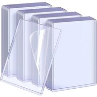 Transparent Korean Kpop Card Sleeve with Protective Film Clear Card Holder Idol Photo Game Card Cover 35PT