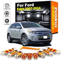 ZUORUI Canbus LED Interior Map Dome Light Kit For Ford Edge 2007-2010 2011 2012 2013 2014 Car Accessories Led Bulbs No Error