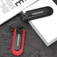 Luxury Carbon Fiber Car Keychain Keyring Leather Key Chain Gifts For Chery Omoda C5 Crossover Omoda 5 FX 2022-2023 Accessories