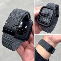 Strap For Apple Watch Band 46mm 44mm 42mm 40mm 45mm 41mm 38mm Correa Parachute Bracelet IWatch Series 10 9 8 7 6 SE Ultra 2 49mm