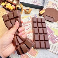 Chocolate Squishies Fidgets Toys Slow-Rebound Hand Squeeze Stress Relief Sensory Fidgets Toys Stress Management Companion