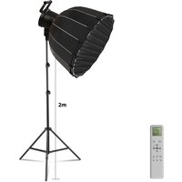Fotografie COB-Licht Bowens 135W/115W/90W Kit 2M Stativ Fotografiezubehör für Porträt-Blitz Studiozubehör
