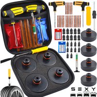 4Pcs Rubber Lifting Jack Pad Adapter Tool Chassis Tire Repair Tool Kit Puncture Plug Set For Tesla Model 3 S X Y Car Accessories