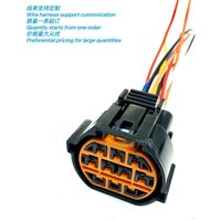 7105-2.2-21Adapt to modern Kia K headlight plug 10p wiring harness connector with wire connector plug 15cm