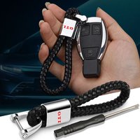 1Pcs Car Metal Badge Emblem Keychain Creative Key Holder Key Ring Emblem For VW CC Golf 6 7 GTI Tiguan Passat B5 B6 B7 Jetta