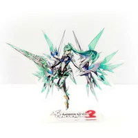 Xenoblade Chronicles 2 Pneuma acrylic standee figurines desk decoration cake topper anime