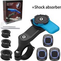 AliExpress NONE Motorcycle Phone Mount Bicycle Cell Phone Holder Anti-Shake Bike Cell Phone Holder with Vibration Dampener Bicycle Accessories