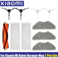 For Xiaomi Mi Robot Vacuum-Mop 2 Pro/Lite MJST1SHW MJSTL Hepa Filter Mop Cloth Main Side Brush Mijia Vacuum Cleaner Accessories