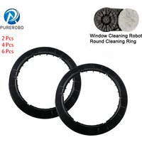 Purerobo W-R3S W-R1 Window Cleaning Robot Original Spare Part Mop Holder Replacement Round Ring for Glassbot Round Type Mop Pack