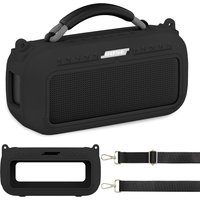 Silikonhülle und Schulterriemen für Bose SoundLink Max Tragbarer Lautsprecher Zubehör (Nur Hülle)