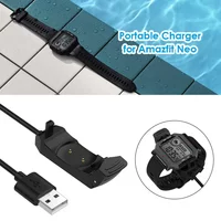 Fast USB Charging Cable for Amazfit Neo Smart Watch Portable Charger Device 1m