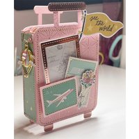 KLJUYP Cute Luggage Metal Cutting Dies Scrapbook Paper Craft Decoration dies scrapbooking