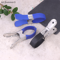 6Pcs Stainless Steel Pool Cover Clips With Plastic Handles Heavy Duty Windproof Spring Clips For Drying Clothes Sealing Snack