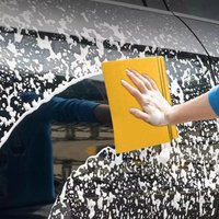 2/8Pcs Ultra-Absorbent Miracle Cleaning Shammy Multi-Purpose Reusable Cleaning Cloth Non-Woven Car Cleaning Towel Car Bathroom