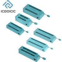 IC lock seat mobile socket 51 MCU chip test base wide and narrow body 14/16/20/24/40P
