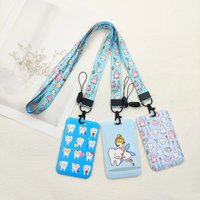 Dentist Lanyard Card Holder Keychain Doctor Badge Holder Neck Strap Women Lariat Phone Rope Credential Accessories