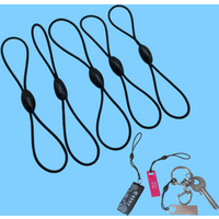 10pcs Nylon Lanyards for USB Flash Drive Cell Phone Key ipod mp3 mp4 ID card badge Small Electronic Devices Charms small lanyard