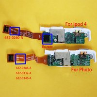 Headphone audio jack hold switch module cable flex for iPod 4th gen iPod color photo 20g 30gb 40gb 60gb 632 0346 0322 0260 0286