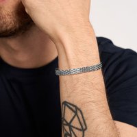 Vnox – Bracelets en chaîne à maillons en maille de 6mm pour hommes et femmes, chaînes italiennes en acier inoxydable, bijoux cadeaux, 17/19/21CM