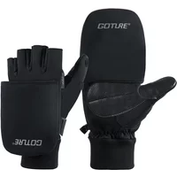 AliExpress NONE Goture Garden Gloves S M L XL Waterproof Keep Warm Filp Winter Fishing Gloves Waterproof Outdoor Skiing Bike Riding Gloves 2025