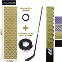Ice Hockey Stick Tape Heat Shrinkable Sleeve Thickened 0.4mm Hockey Grip Tape For Tennis Fishing Badminton Sport Stick Grip