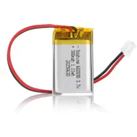 Soshine 602030 Lithium Battery 300mAh 3.7V Li-ion Polymer Rechargeable Batteries for Toys Bluetooth Speaker Tools Accessory